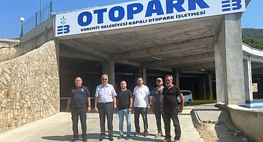 Edremit Belediyesi’nden Ulaşım Rahatlığına Katkı: Altınoluk Kuyudere Kapalı Otoparkı Hizmete Girdi