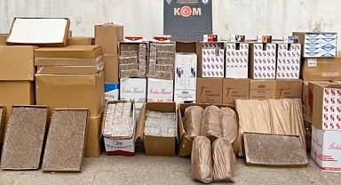 Edremit'te Kaçak Sigara Operasyonu: 150 Binden Fazla Doldurulmuş Makaron!