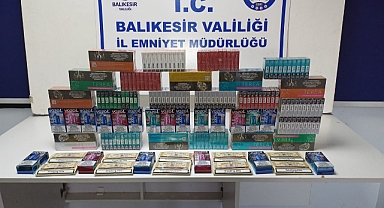 Gömeç’te Kaçak Tütün ve Elektronik Sigara Operasyonu