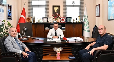 İl Milli Eğitim Müdürü Murat Demir’den DSİ 25. Bölge Müdürü Olcay Çubukcu’ya Ziyaret