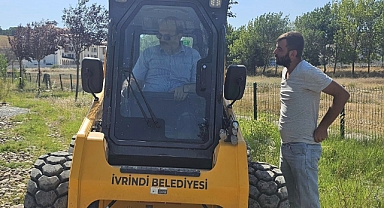 İvrindi Belediye Başkanı Önder Lapanta, İlçe Merkezindeki Çalışmaları Yerinde İnceledi