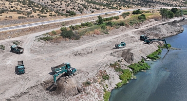 Kepsut-Simav Çayı’nda Taşkın Riskine Karşı Önlem