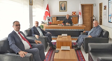 Marmarabirlik Yönetim Kurulu, İl Tarım ve Orman Müdürü Dr. Hüseyin Düzgün’ü Ziyaret Etti