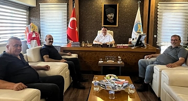 MHP Edremit İlçe Teşkilatı’ndan Havran Belediye Başkanı Emin Ersoy’a Ziyaret