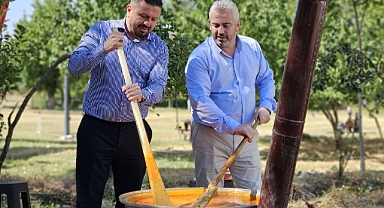Orhanlı Köyü’nde Asırlık Gelenek Yaşatıldı: Tuzlu Aşure…