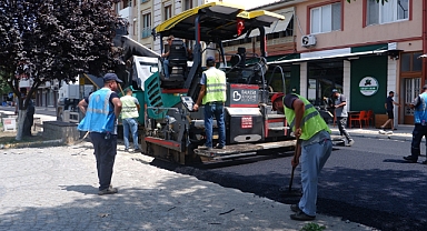 Susurluk’ta Şehit Fikret Caddesi Yenileniyor