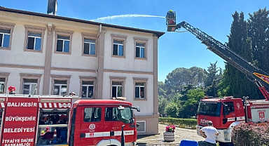 TAGEM’deki Yangına Anında Müdahale