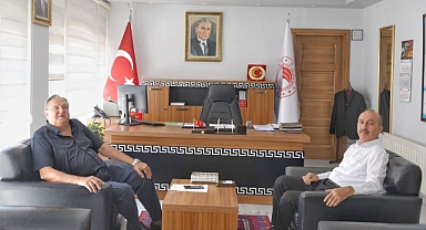 Tellioğlu Yönetim Kurulu Başkanı Servet Tellioğlu, Balıkesir İl Tarım ve Orman Müdürü Dr. Hüseyin Düzgün’ü Ziyaret Etti