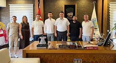 TÜRSAB Çanakkale-Balıkesir Heyetinden Havran Belediye Başkanı Emin Ersoy’a Ziyaret