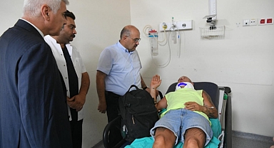 Vali İsmail Ustaoğlu’ndan Kazazedelere Ziyaret