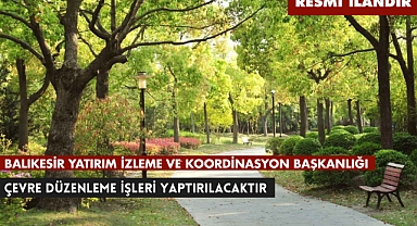 BALIKESİR YATIRIM İZLEME VE KOORDİNASYON BAŞKANLIĞI'NDAN