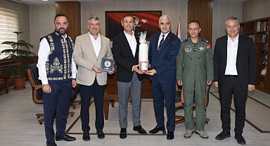 65. Geleneksel Kurtdereli Mehmet Pehlivan Yağlı Güreşleri İçin Davet Ziyareti