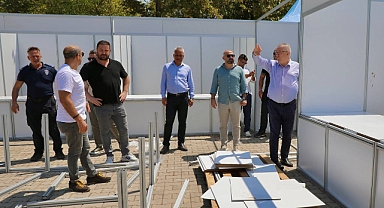 7. Edremit Kitap Fuarı İçin Son Hazırlıklar Tamamlandı