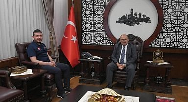 AFAD Genel Müdürü Ahmet Nehar Poçan’dan Vali İsmail Ustaoğlu’na Ziyaret