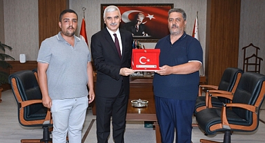 Ahmet Kurtbaş’tan Hasan Yiğit’e Ziyaret