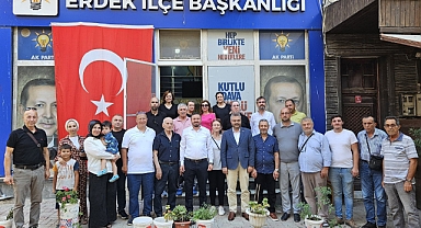 AK Parti Erdek İlçe Başkanlığı’nda Temayül Yoklaması Gerçekleştirildi