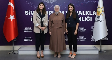 AK Parti Genel Başkan Yardımcısı Belgin Uygur, Sosyal İklim Derneği Heyetini Ağırladı