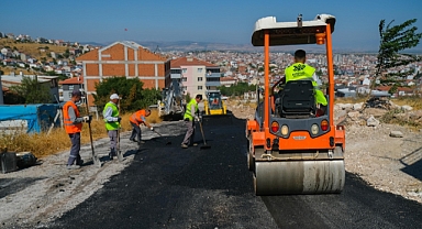 Altıeylül’de Asfalt Çalışmaları Hız Kesmeden Devam Ediyor