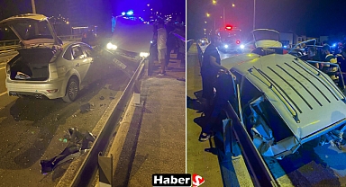 Altıeylül’de Feci Kaza: İki Araç Çarpıştı, Sürücüler Yaralı Kurtarıldı