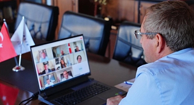 Ayvalık Belediye Başkanı Mesut Ergin, Kıyı Ege Belediyeler Birliği Toplantısına Katıldı