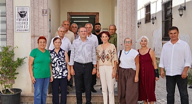 Ayvalık’ta Başkan Mesut Ergin’den ADD Ziyareti