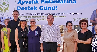 Ayvalık’ta “Fidanlara Destek Günü” Çocuklar İçin Bursla Anlam Kazandı