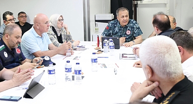 Bakan Yerlikaya Sındırgı’da AFAD Koordinasyon Toplantısına Katıldı