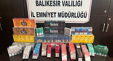 Balıkesir'de Kaçak Sigara Operasyonu: 665 Adet Bandrolsüz Ürün Ele Geçirildi