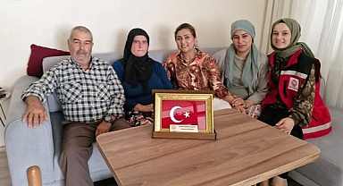 Balıkesir’de Şehit Ahmet Kuşak’ın Ailesine Anlamlı Ziyaret