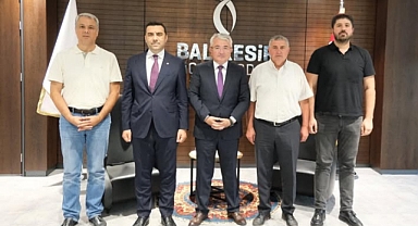 Balıkesir İl Jandarma Komutanı Tümgeneral Nurettin Alkan’dan Ticaret Odası’na Veda Ziyareti