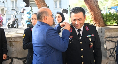 Balıkesir İl Jandarma Komutanlığı Rütbe Terfi Töreni, Vali İsmail Ustaoğlu’nun Katılımıyla Gerçekleştirildi