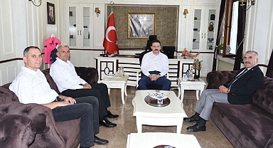 Balıkesir İl Millî Eğitim Müdürlüğü Yetkililerinden Bigadiç Kaymakamı’na Hayırlı Olsun Ziyareti