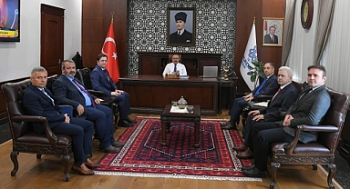 Balıkesir İl Sağlık Müdürü Dr. Miraç Çavdar’dan Vali Ustaoğlu’na Ziyaret