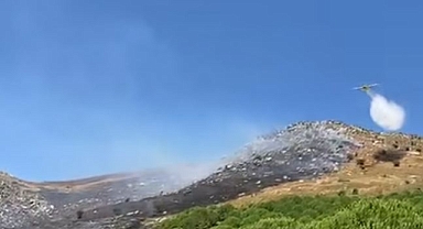 Balıkesir Marmara Adası’nda Yangın Alarmı: Karadan ve Havadan Seferberlik