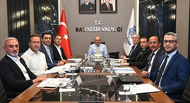 Balıkesir OSB Yönetim Kurulu Vali İsmail Ustaoğlu Başkanlığında Toplandı