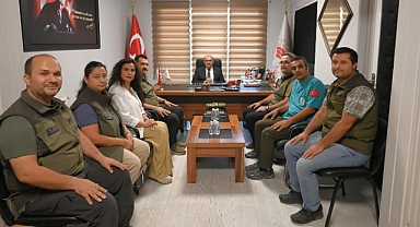 Balıkesir Valisi İsmail Ustaoğlu, Doğa Koruma ve Milli Parklar Müdürlüğü'nü Ziyaret Etti
