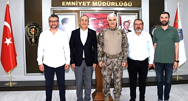 Balıkesirspor Yönetiminden İl Emniyet Müdürü Hasan Yiğit’e Ziyaret