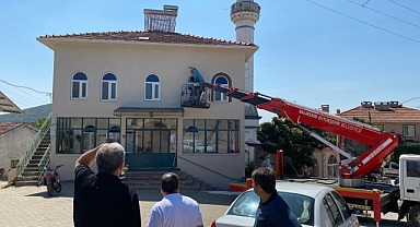 Balya Belediye Başkanı Orhan Gaga, Çamucu ve Çamavşar Mahallelerinde İncelemelerde Bulundu