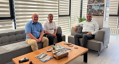 Balya Belediye Başkanı Orhan Gaga’dan Büyükşehir Yetkililerine Ziyaret