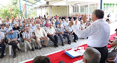 Balya Belediye Başkanı Orhan Gaga, Koyuneri Mahallesi’nde Halk Buluşması Gerçekleştirdi