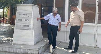 Balya Belediyesi, Atatürk Büstü Çalışmaları İçin Mahalle Muhtarlarıyla Bir Araya Geldi