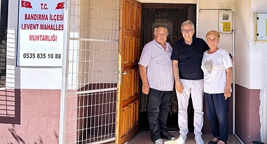 Bandırma'da Levent Mahallesi İçin Yeni Çalışmalar Planlanıyor