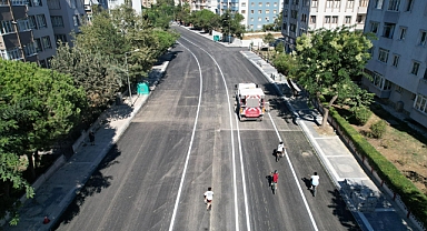 Bandırma'da Mehmetçik Caddesi'nde Yol Çalışmaları Tamamlandı