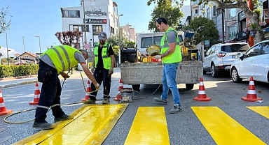 Bandırma’da Yaya Geçitleri Güvenli ve Standartlara Uygun Hale Getiriliyor