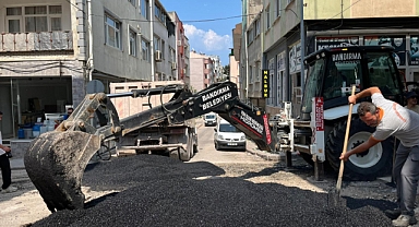 Bandırma’da Yol Konforu Artıyor: Asfalt Onarım ve Bakım Çalışmaları Tamamlandı