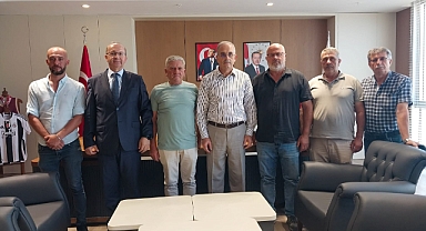 Bandırma Onyedi Eylül Üniversitesi Rektörü Prof. Dr. İsmail Boz, Mahalle Muhtarlarını Kabul Etti