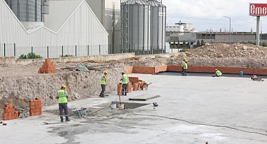 Bandırma OSB Teknik Bilimler Meslek Yüksekokulu İnşaatı Hızla Yükseliyor