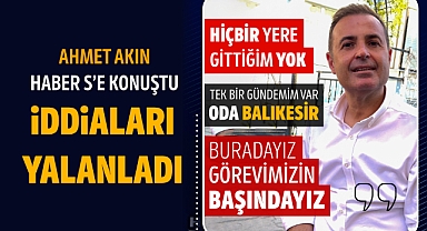 Başkan Ahmet Akın'dan net mesaj: 