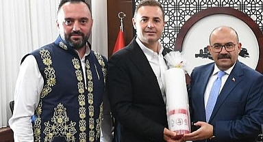 Başkan Ahmet Akın’dan Vali İsmail Ustaoğlu’na Kurtdereli Güreşleri Daveti