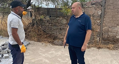 Başkan Palaz’dan Üçpınar ve Kumköy’e Yakın Takip: Yol ve Çevre Düzenlemeleri Yerinde İncelendi